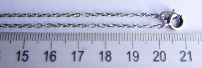 Vintage 925 Sterling Silver Cross Pendant with Heart Cutout on Chain