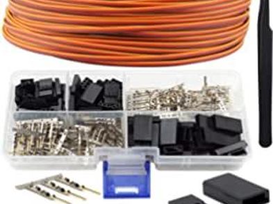 30 Sets Servo Connector Set 3 Pin Jr Fitting Rc Male Female Attachment ...
