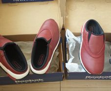 Reebok Classic CL Funk A Slip-On Mule Women Size-UK-3.5/EUR-36 2-59371 Tri Red/Blk/White Limited Edition-2001