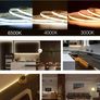 COB LED strip light, 320 LEDs per meter, high brightness, DC 5V USB interface, pushable switch Image 3