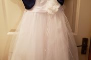 White dress &amp; blazer &amp; shoes set SIZE 5-6yrs