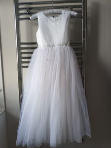 White communion dress