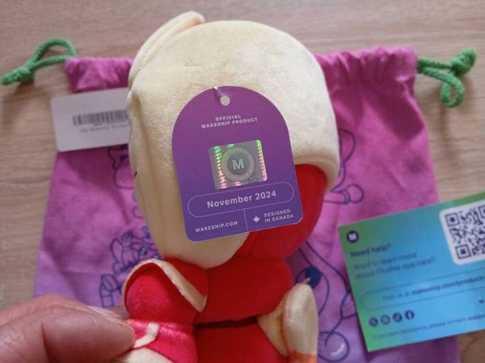 Makeship Kai Plushie Gravity Circuit Limited Edition 1 of 376 Brand New