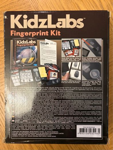 Kidzlabs Fingetprint Kit