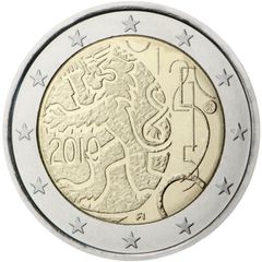 Finland 2 Euro Commemorative Coin 2010 - Finnish Currency. UNCIRCULATED