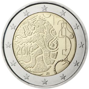 Finland 2 Euro Commemorative Coin 2010 - Finnish Currency. UNCIRCULATED