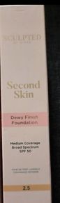 Sculpted by Aimee Second Skin foundation dewy shade 2.5