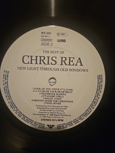Chris Rea  - New Light Through Old Windows. The Best Of.LP.