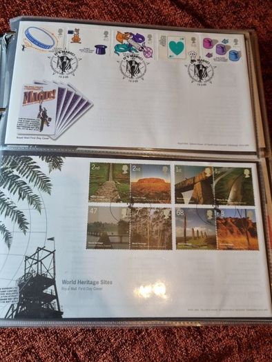 Mint UK FDC album
