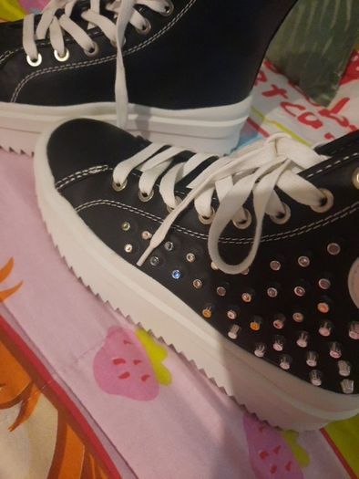 studded high tops