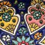 Bowls - Set of 2 Minakari Ceramic Footed Bowl Hand Painted Decorative Image 9