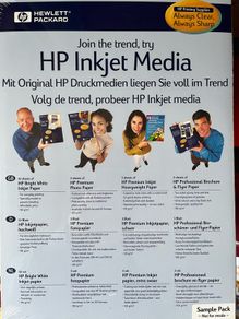 HP Inkjet media paper