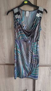 dress shiny with sequins size small