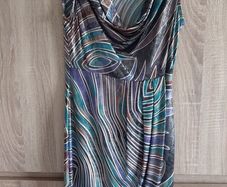 dress shiny with sequins size small
