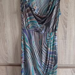 dress shiny with sequins size small