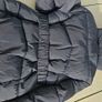 Black fur lined coat Image 3