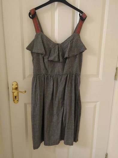 Hand-embroidered organic cotton People Tree dress
