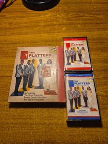 Vintage The Platters Golden Hit Collection 2 Cassette Pack