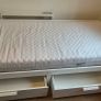 FREE IKEA BRIMNES Day Bed with 2 Mattresses, Excellent Condition Image 4
