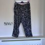 Ladies Black & White Trousers from Yours. Size UK 22-24 / EU 50-52 Image 3