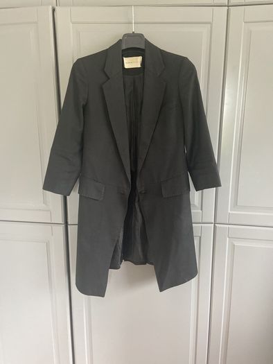 Selected Femme black long blazer