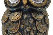 Ornaments Outdoor Owl Ornament - Solar Garden Ornaments Garden Decorations, Owl Garden Ornaments Christmas Decorations Outdoor Ornaments, Outdoor Garden Ornaments Christmas for Kids Friends (FREE POSTAGE)