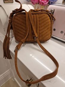 Brown Suede Bag