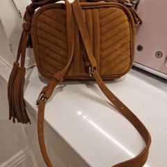 Brown Suede Bag