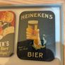Framed Vintage Heineken Metal Coasters Image 3