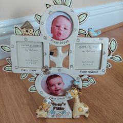 Impressions by Juliana Babys First Photo Frame
