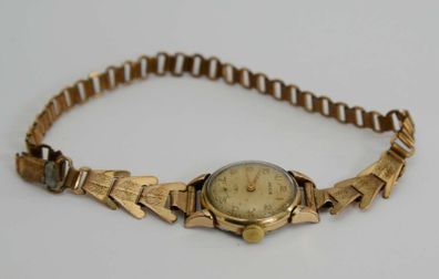 Vintage Swiss Revue Ladies Gold Watch
