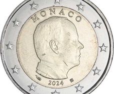 Monaco 2 Euro Regular National Coin 2024. Uncirculated.
