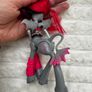 Monster High Fright-mares Doll Frets Quartzmane approx. 15 cm. Used Please see photos Image 7