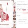 Flower Knows Strawberry Rococo Collection Cloud Lip Cream in S05 Tiny Tulip Image 8