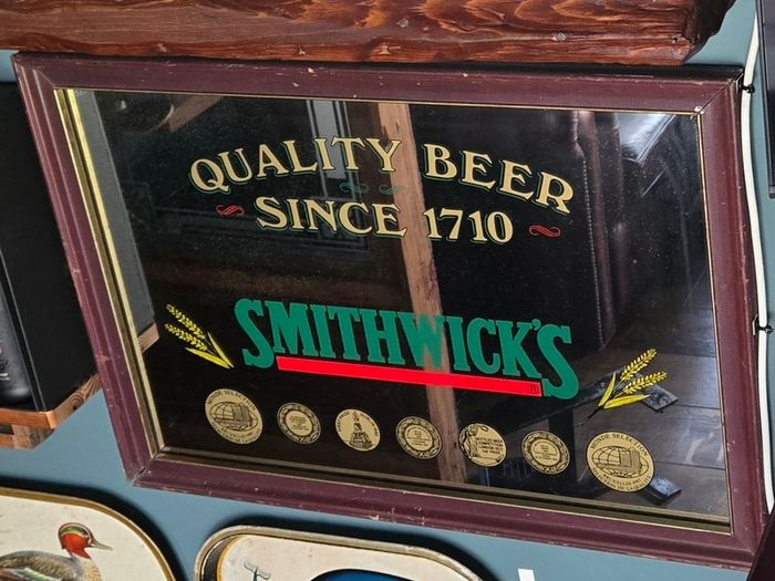Smithwicks mirror 1980s