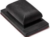 Glass Polish 15916 Hand-Held Sanding Block with hook and loop, Hand Sanding Pad | 70 x120mm