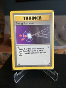 Pokemon Base set Energy Retrieval 81/102 Near Mint Condition