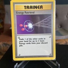 Pokemon Base set Energy Retrieval 81/102 Near Mint Condition