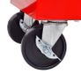 Workshop Tool Trolley 5 Drawers Red Image 2