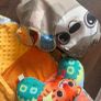 baby gym with support pillowAnd balls Image 5