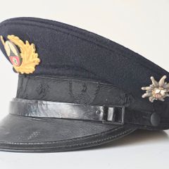 WW2 German DRKB visor hat for mountain troop veteran