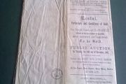 Rental particulars and conditions of sale of fee simple lands of Clondoyle County Galway 1882