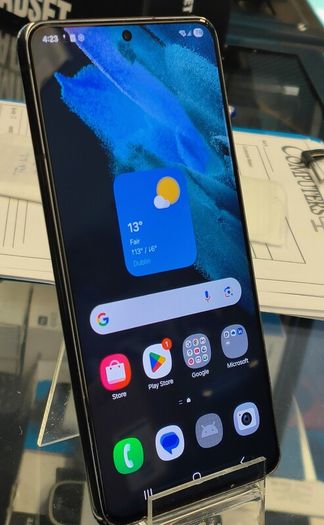 Samsung Galaxy S21 5G 128GB Dual Sim Unlocked to All Networks, Dark Grey Excellent Condition