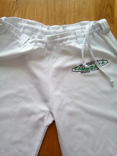 Martial arts Capoeira white bottoms