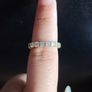 Beautiful Diamond-like ring in Gold colour Image 4