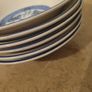 Vintage arklow willow pattern bowls x 6 Image 2