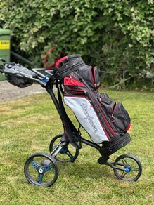 Golf bag + trolley