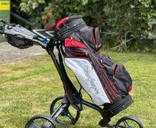 Golf bag + trolley