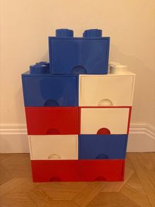 Lego storage boxes
