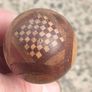 Henry Howell 1900 silver collar inlaid oak cane Image 9